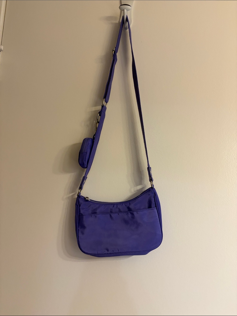 wild fable Purple Crossbody Bag with Adjustable Strap